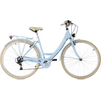 KS-Cycling KS Cycling Damenfahrrad Cityrad 6-Gänge Toskana 28'' Toscana Blau RH 48cm