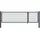 Home Deluxe Doppelflügel Gartentor 350 x 80 cm Anthrazit/Metall