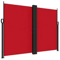 vidaXL Seitenmarkise Ausziehbar Rot 180x600 cm