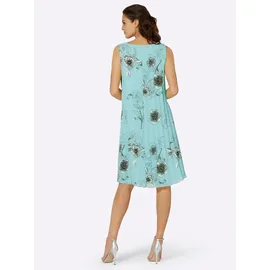 Lady Plisseekleid Etuikleid Mehrfarbig 48