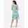 Lady Plisseekleid Etuikleid Mehrfarbig 48