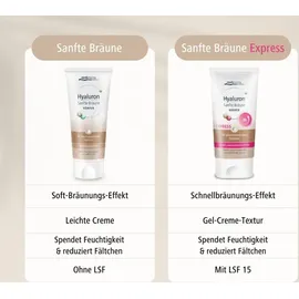 Dr. Theiss Naturwaren Hyaluron Sanfte Bräune Express Körper Creme