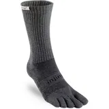 injinji Trail Midweight Crew Zehensocken 1 Paar Grau XL