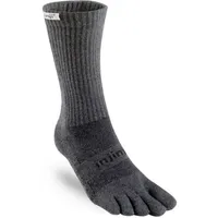 injinji Trail Midweight Crew Zehensocken 1 Paar Grau XL