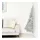 vidaXL Künstlicher Halb-Weihnachtsbaum Silber 210 cm