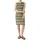 Comma, Minikleid Strickkleid Zick-Zack-Muster Grün 40