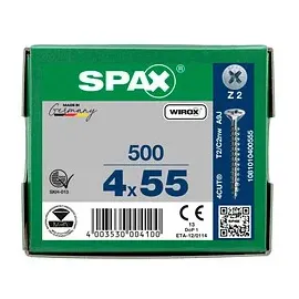 SPAX Universalschraube 4,0 x 55 mm 500 Stück