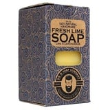 Dr K Soap Company Fresh Lime Body Soap XL 225g - milde Kernseife mit frischen Duft nach Limette und Zitronengras