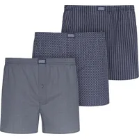 Jockey Boxershorts gestreift 3 Einheiten Blau XXL