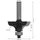 Bosch Profilfräser G 8 mm R1 6,35 mm D 38 mm L 15,7 mm G 57 mm