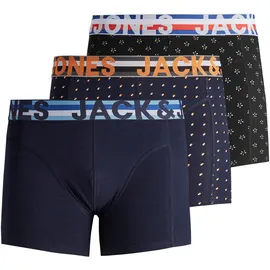 JACK & JONES JACHENRIK TRUNKS 3er Pack Schwarz M