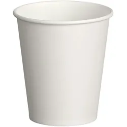 VEPATIM 200 Kaffeebecher 'Coffee To Go' Pappbecher 100% plastikfrei weiß 300ml