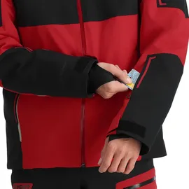 Spyder Herren Skijacke Titan Jacket Rot L