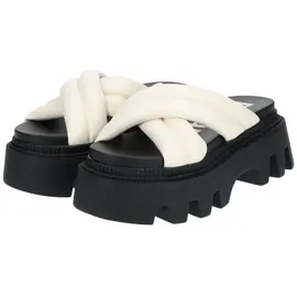 Buffalo Flora schwarz / offwhite 39
