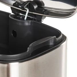 Beliani ECOCOLLECT 30 l Silber