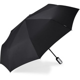 Volkswagen 5H0087602 Taschenschirm Schirm Umbrella vollautomatisch Regenschirm, schwarz