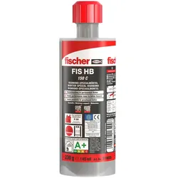 fischer 519665, Polymer-modifizierter Mörtel, 0,23 kg, Beton