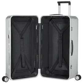 Samsonite Lite-Box Alu 4-Rollen 74 cm / 93 l silver