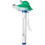 Evolution Thermometer Schildkröte mit Schnur Temperatur Messung °C & °F Pool Schwimmbad