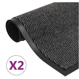 vidaXL Schmutzfangmatte 60 x 90 cm Anthrazit