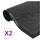 vidaXL Schmutzfangmatte 60 x 90 cm Anthrazit