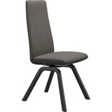 Stressless® Polsterstuhl Laurel, High Back, Größe M, mit schräggestellten Beinen in Schwarz grau