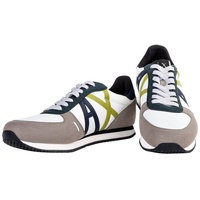 Giorgio Armani ARMANI EXCHANGE Herren Sneaker Low - Schnür-Schuh, Retro, Logo Sneaker blau|bunt|grün|weiß EU 41Yourfashionplace