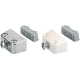 Hettich Korpusverbinder TRAPEZ Ku. weiß Unterteil m. Zacken Hettich