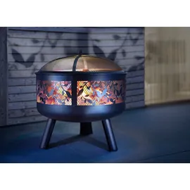 Buschbeck Feuerschale 61 x 61 x 61 cm Stahl schwarz