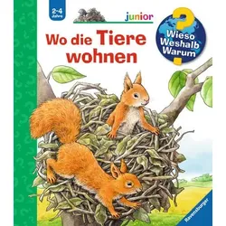 RAVENSBURGER 32874 Wieso? Weshalb? Warum? Wo die Tiere wohnen