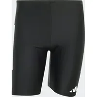 adidas 3-Streifen 8-Inch Jammer-Badehose Black / White S/M