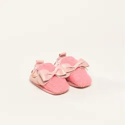 Gottstein Krabbelschuhe Bow Baby Hausschuh - sorbet - 1819