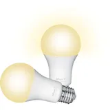 Trust LED-Birne 2er-Pack E27 9W warmweiß