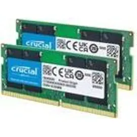 Crucial 32GB Kit (2x16GB) DDR4-3200 CL22 SO-DIMM Arbeitsspeicher