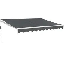vidaXL Markise 350 x 250 cm anthrazit