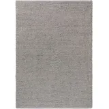 benuta Pure Wollteppich, Grau, Textil, Beton Optik, Rechteckig, 200x300 cm, pflegeleicht, Teppiche & Böden, Teppiche, Naturteppiche