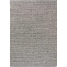 benuta Pure Wollteppich, Grau, Textil, Beton Optik, Rechteckig, 200x300 cm, pflegeleicht, Teppiche & Böden, Teppiche, Naturteppiche