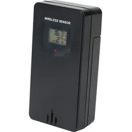 casativo Profi Funk-Wetterstation Schwarz 3 Aussensensoren