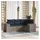 vidaXL Gartensofa-Set 4-tlg. grau Polyrattan