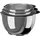 Mepal Rosti Margrethe bowl - Set of 3 - Steel (23921),