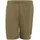 adidas Badeshorts 3 Bar Logo Olive Strata/White S