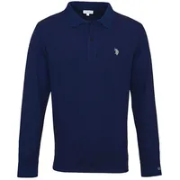U.S. Polo Poloshirt Longsleeve mit Polokragen