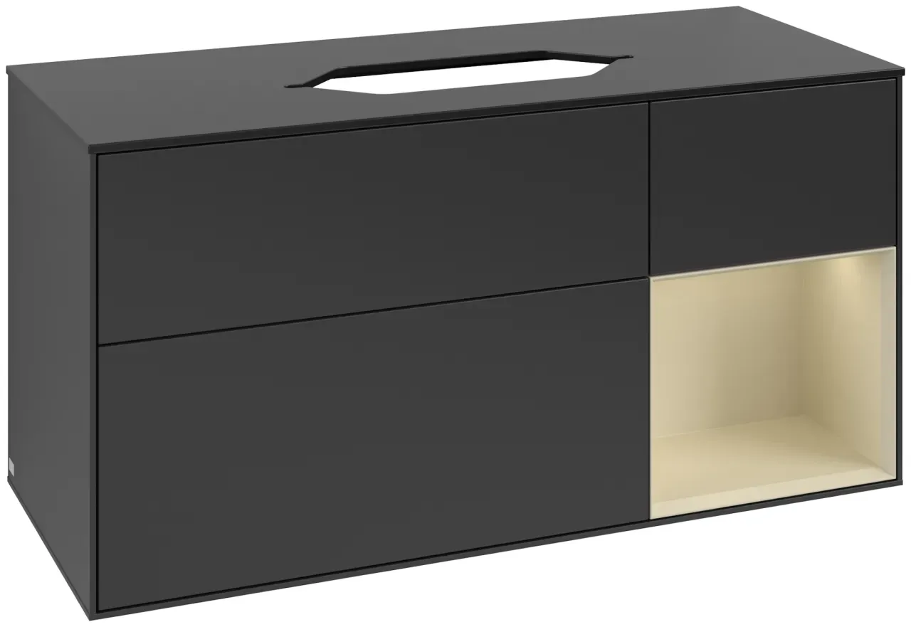 Villeroy & Boch Waschbeckenunterschrank Finion F71 1200x603x501mm m Bel FK/RE/AP: PD/HJ/2 F712HJPD