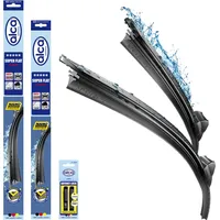 Alca alca® Scheibenwischer-Set passend für DACIA SANDERO II (03.2015 - 12.2020) SUPER FLAT Flachbalkenwischer