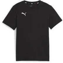 Puma teamGOAL Casuals T-Shirt Jungen 03 black/white 152