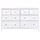 Interlink Sideboard 160 x 96 x 40 cm Weiß