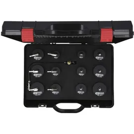 KS Tools Turbolader-Bajonett-Ladeluft-System-Prüfkoffer-Satz, 13-tlg
