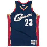 Mitchell & Ness NBA Trikot ceveand cavaiers ebron James L, Blau,