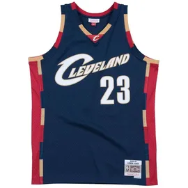Mitchell & Ness NBA Trikot ceveand cavaiers ebron James L, Blau,