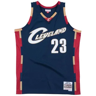 Mitchell & Ness NBA Cleveland Cavaliers LeBron James Trikot Blau,